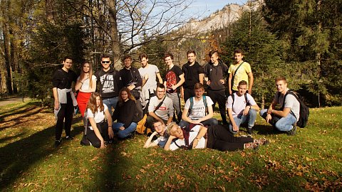 uczestnicy wyjazdu samorządu uczniowskiego