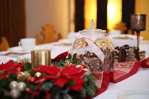 świateczna dekoracja stołu 